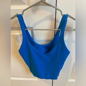 Lululemon align tank, in color poolside, no longer sold never worn, size 4!